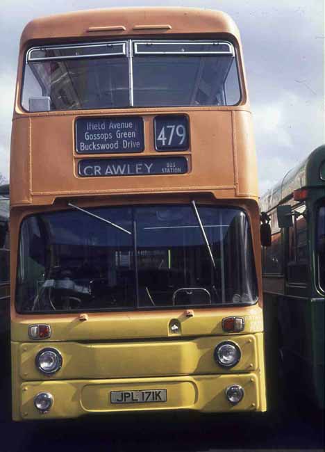 London Country Leyland Atlantean Park Royal Old Holborn AN71